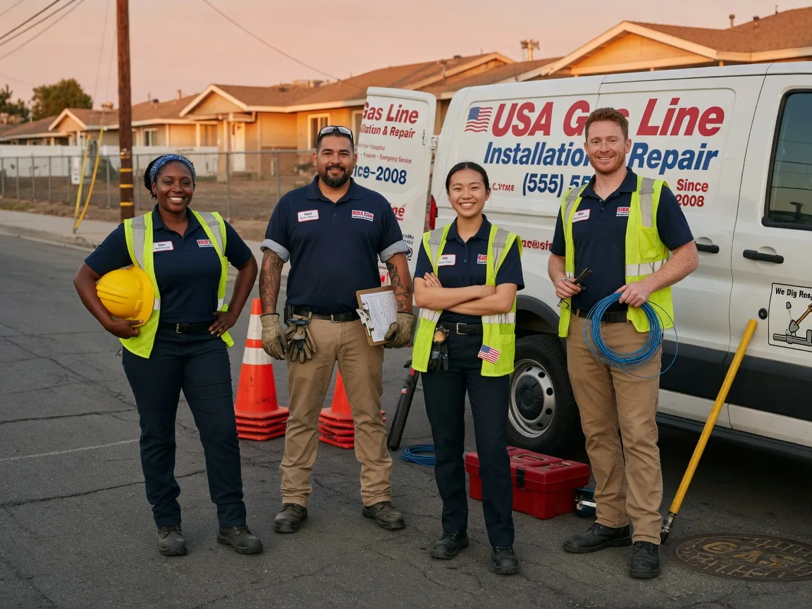 Gas Line Installation company in Fenwick, MI